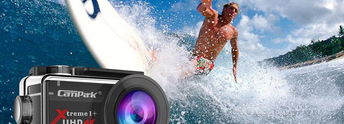 Caméra de sport Akaso EK7000 Pro - Enregistrement 4K, boîtier étanche, mode  télécommande 